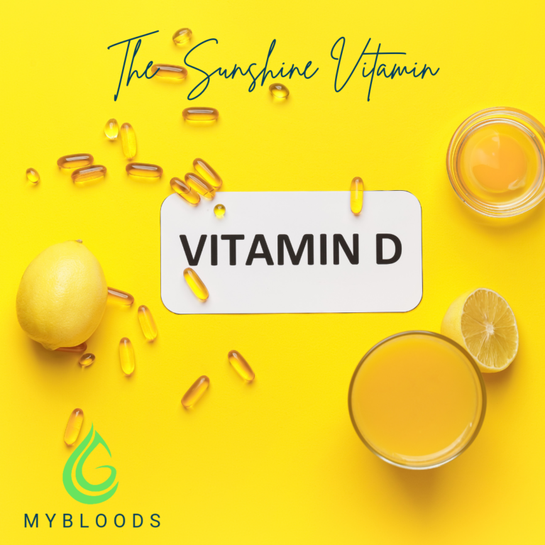 Vitamin D: The sunshine vitamin.